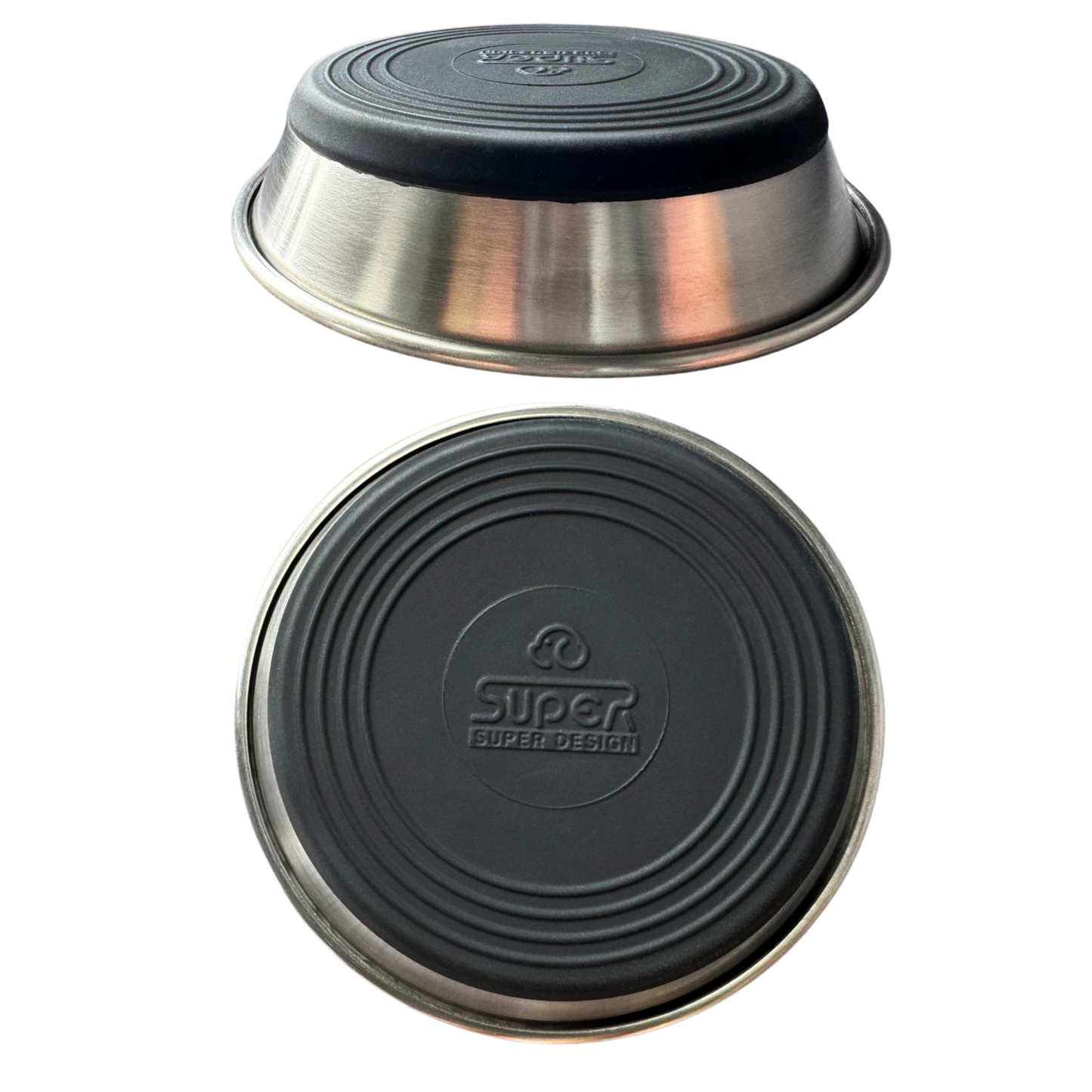 Flat Stainless Steel Bowl