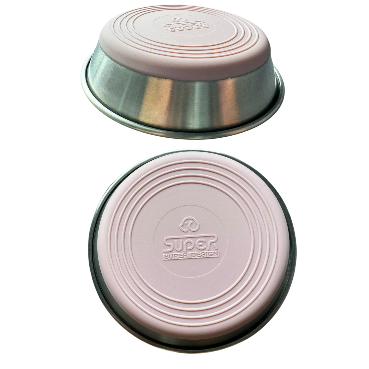 Flat Stainless Steel Bowl