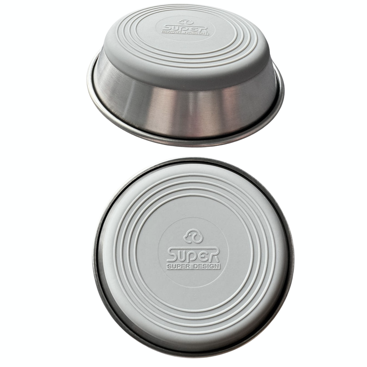 Flat Stainless Steel Bowl