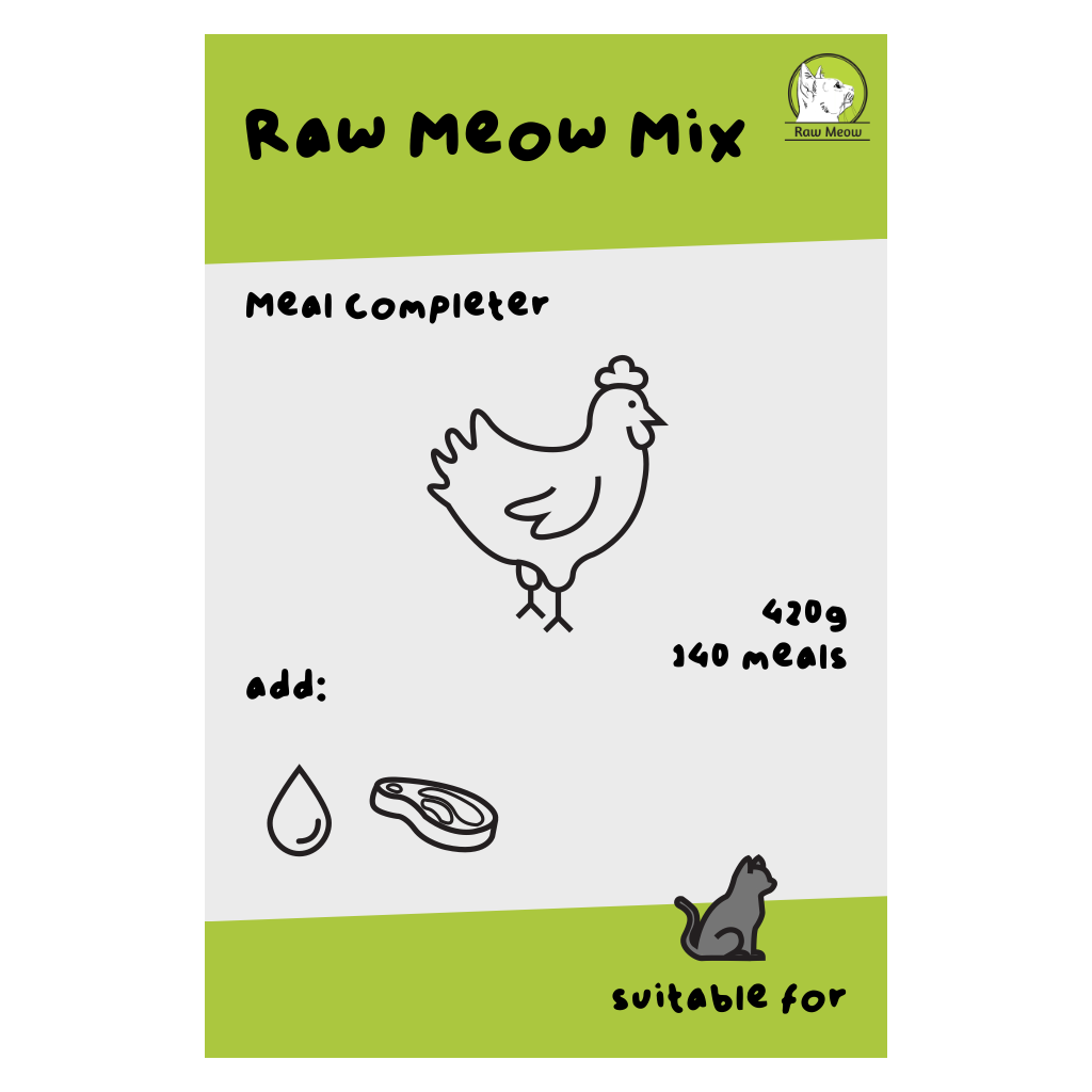 Raw Meow Mix (Adult - Chicken)