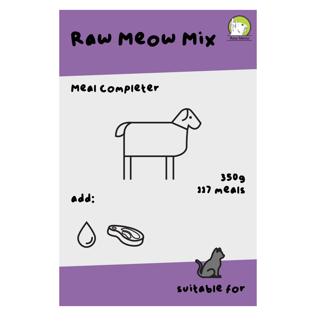 Raw Meow Mix (Adult - Lamb)