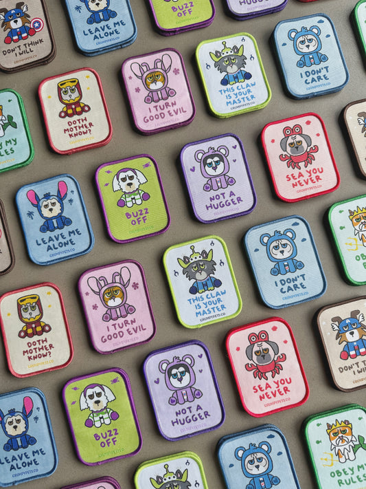 Double-Sided Velcro Patch