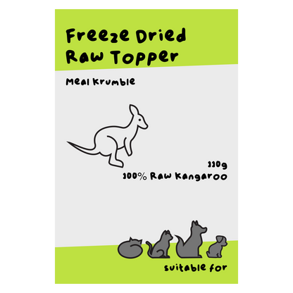 Freeze Dried Raw Topper (Kangaroo Krumble)