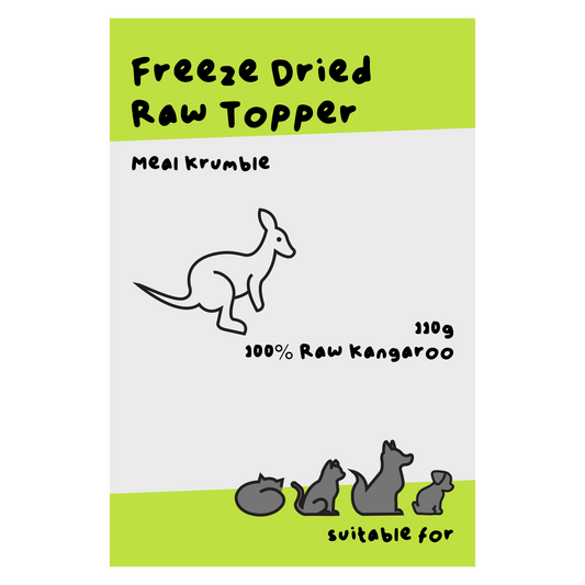 Freeze Dried Raw Topper (Kangaroo Krumble)