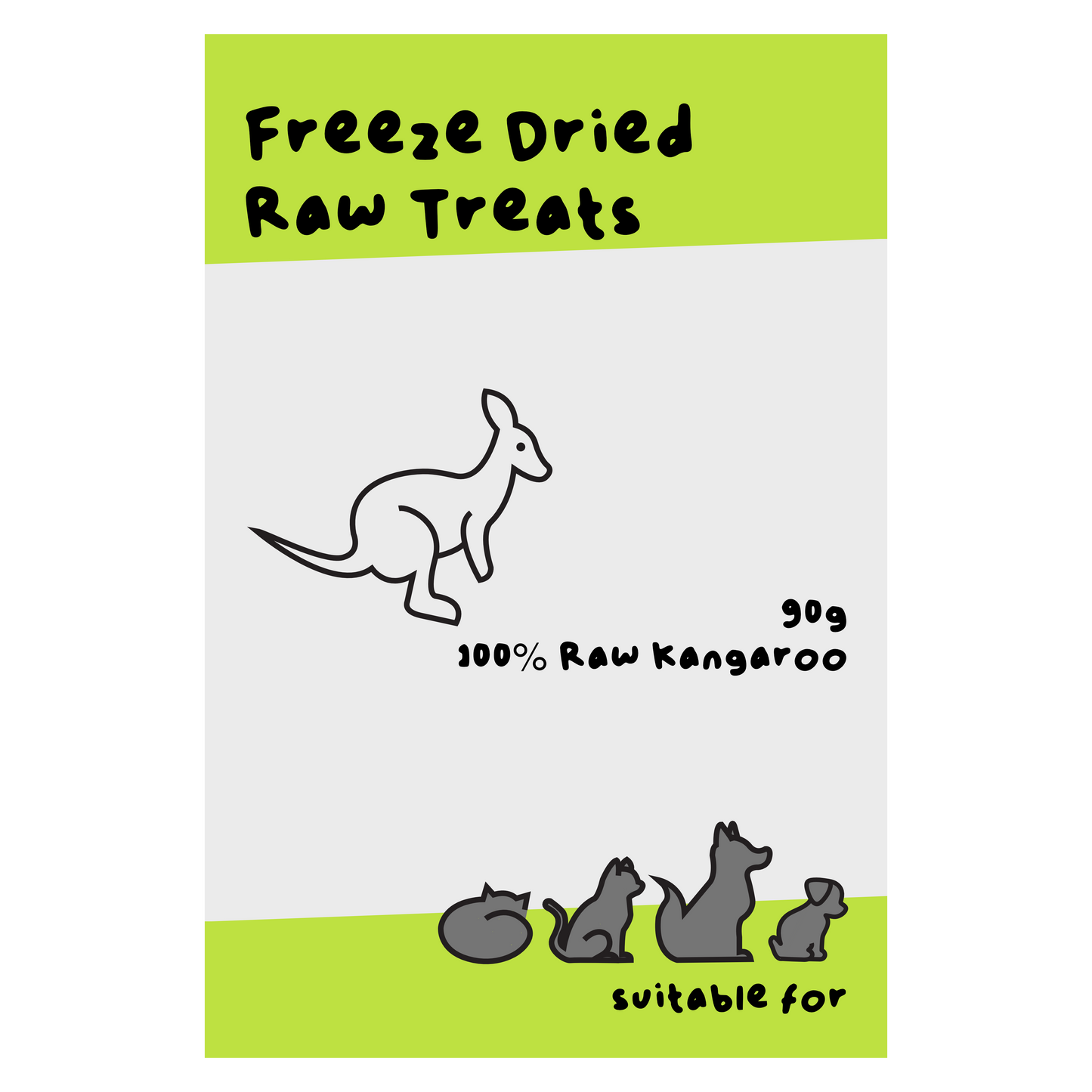 Freeze Dried Raw Treat (Kangaroo)