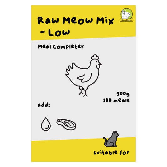 Raw Meow Mix (Adult - Low | Chicken)