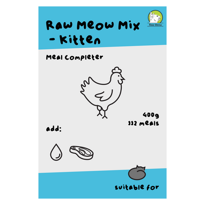 Raw Meow Mix (Kitten - Chicken)